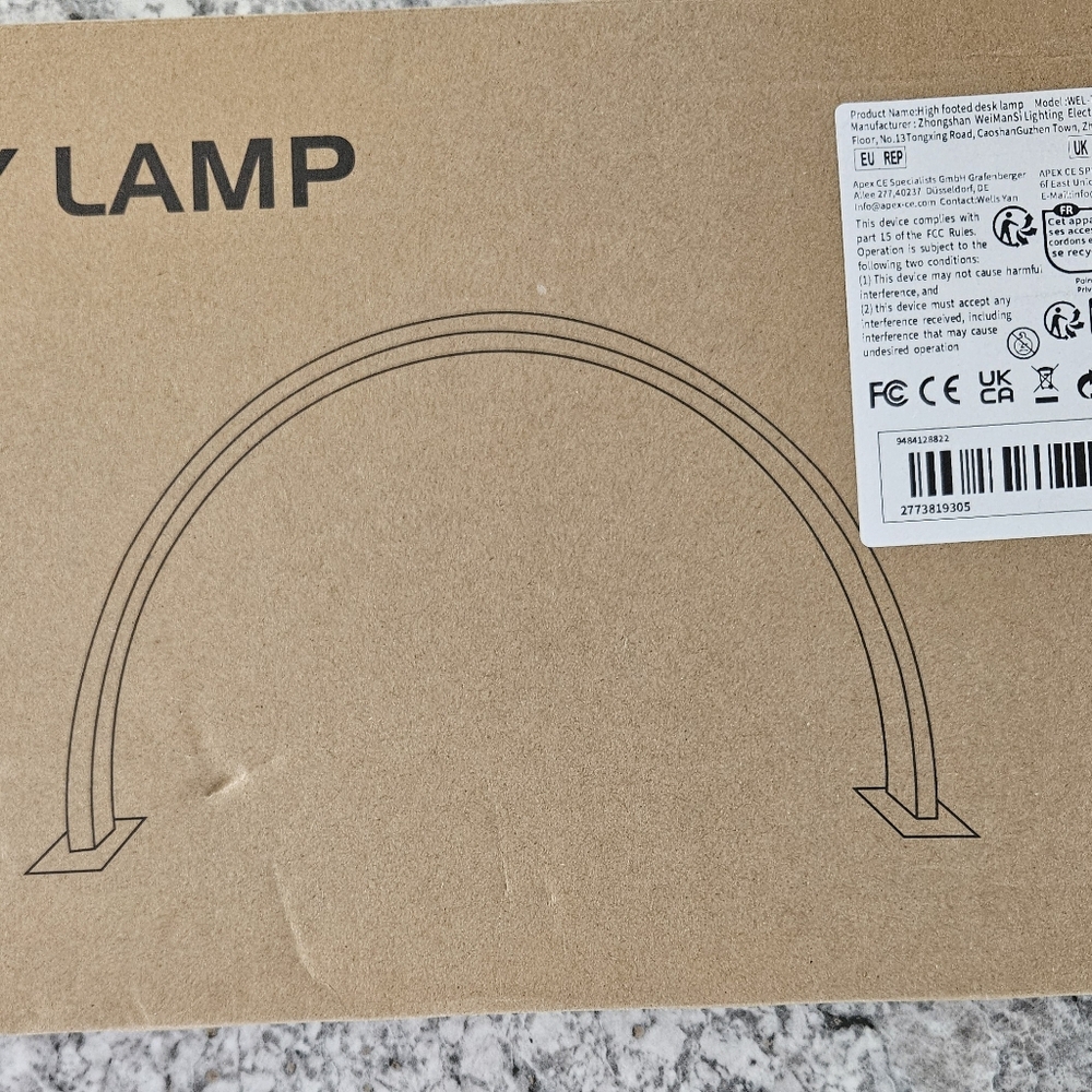 Half Moon  LED Desk Lamp